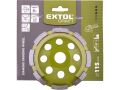 EXTOL kotouč diamantový brusný jednořadý, O 115x22,2mm (903014)