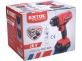 EXTOL pistole horkovzdušná aku SHARE20V, 550°C, 20V Li-ion, 2000mAh (8891866)