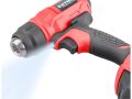 EXTOL pistole horkovzdušná aku SHARE20V, 550°C, 20V Li-ion, 2000mAh (8891866)