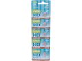 EXTOL baterie alkalické, 5ks, 1,5V (LR54, LR1130) (42055)