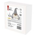 EMOS LED vánoční skřítek, 35 cm, 3x AA, vnitřní, teplá bílá 1550000148 (DCFW01)