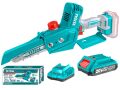 TOTAL Řetězová pila AKU, mini, 20V LI-ION, Brushless, 1ks baterie, 1ks nabíječky (TGSLI20685)