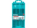 TOTAL Nárazové šroubovací bity, 150mm, S2, sada 10ks, industrial, S2 (TACIM16PH263)