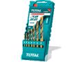 TOTAL Vrtáky do kovu, HSS, sada 7ks, industrial (TACSD0075)