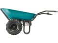 EXTOL kolečko dvoukolák s převodovkou aku, 260kg, 100l, 40V Li-ion, 6000mAh (8791590)