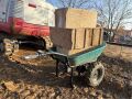 EXTOL kolečko dvoukolák s převodovkou aku, 260kg, 100l, 40V Li-ion, 6000mAh (8791590)