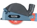 EXTOL kryt/adaptér odsávací pro řezání úhlovou bruskou, O115/125mm (8807026)