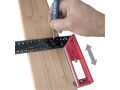 FORTUM úhelník truhlářský multifunkční, 300mm, celokovový (4784101)