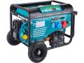 HERON elektrocentrála benzínová a plynová (LPG/NG) 17HP/8,2kW/10,2kVA (400V), 6,5kW (230V), elektrický start, dálkové ovládání,