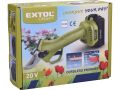 EXTOL nůžky zahradní aku, BRUSHLESS, 20V Li-ion, 2Ah (402456)