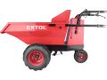 EXTOL transportér s pojezdem aku, 400kg, 200l, 54V Li-ion, 15Ah (8891591)