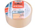 EXTOL páska lepicí tichá, transparentní, 48mm x 66m tl.0,046mm, PP/akryl lepidlo (8856323)