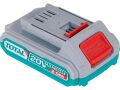 TOTAL Sada baterie 20V, 2000mAh (2x) a nabíječka, industrial (TFBCPK1222E)