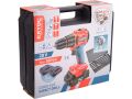 EXTOL vrtací šroubovák aku s příklepem SHARE20V, BRUSHLESS, 2Ah (2×) (8891806)