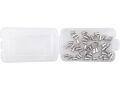 FORTUM matice nýtovací ocelové, sada 50ks, M3x8mm (4770683)