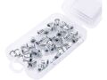 FORTUM matice nýtovací ocelové, sada 50ks, M3x8mm (4770683)