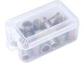 FORTUM matice nýtovací ocelové, sada 30ks, M5x12mm (4770685)