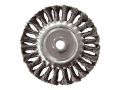 EXTOL kartáč radiální copánkový, O 125mm, vlnitý drát S 0,5mm, M14x2mm, EXTOL CRAFT (17026)