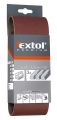 EXTOL Brusný pás, bal. 3ks, P120, 75x533mm, EXTOL PREMIUM (8803532)