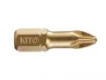 KITO hrot, PZ 0x25mm, S2/TiN, KITO (4820200)