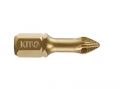 KITO hrot, PH 1x25mm, S2/TiN, KITO (4820101)
