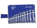 EXTOL klíče otevřené/očkové, sada 13ks, 6-22mm, CrV, EXTOL CRAFT (6733)