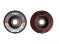 EXTOL kotouč lamelový šikmý, P40, 115mm, sklotextilní podložka, korund, EXTOL PREMIUM (8803304)