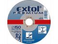 EXTOL kotouč brusný na ocel, 125x6,0x22,2mm, EXTOL PREMIUM (8808702)
