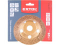 EXTOL PREMIUM kotouč diamantový brusný, O125x22,2mm, jemný P45 (8803137)