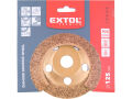 EXTOL PREMIUM kotouč diamantový brusný, O125x22,2mm, hrubý P20 (8803133)