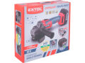 EXTOL PREMIUM bruska úhlová aku SHARE20V, 125mm, BRUSHLESS, 4Ah (8891838)