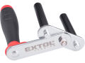 EXTOL PREMIUM nosič desek kovový, sada 2ks, nosnost až 80kg/pár (8863108)