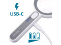 EXTOL lupa se světlem, 6×, 12× zvětšení, USB nabíjení (43163)