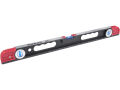 FORTUM vodováha kovová s magnety, 600mm, 3libely (1x360°otočná) (4783546)