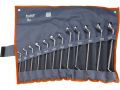 EXTOL klíče očkové/očkové, sada 12ks, 6-32mm, CrV, EXTOL CRAFT (6233)