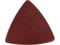 EXTOL papíry brusné delta - mix zrnitostí, bal. 20ks, 80mm, P40-P120, mix zrnitostí: 5ks-P40, 5ks-P60, 5ks-P80, 5ks-P120, uchyce