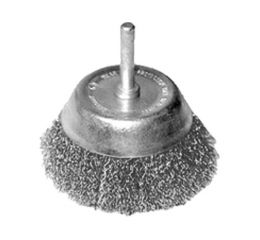 EXTOL kartáč hrnkový, O 50mm, vlnitý drát S 0,3mm, stopka 6mm, EXTOL CRAFT (17056)