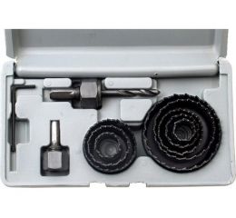 EXTOL vrtáky vykružovací korunkové, sada 11ks, 19-22-25-29-38-44-51-64mm, EXTOL CRAFT (1806)