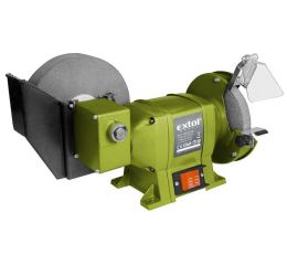 EXTOL bruska stolní s pomaloběžným kotoučem, 250W, 200x20xš.40mm a 150x12,7xš.20mm, EXTOL CRAFT (410133)