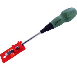 EXTOL šroubovák plochý, magnetický, (-) 5x100mm, CrV, EXTOL PREMIUM (55012)