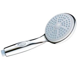 BALLETTO hlavice sprchová, 3-funkční, s vypínačem vody, průměr hlavy 10cm, chrom (830060)