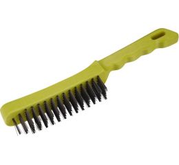 EXTOL kartáč ocelový 5-řadý plastový, 275mm, EXTOL CRAFT (960015)