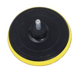 EXTOL nosič brusných výseků do vrtačky-suchý zip, O 125mm, stopka 8mm (108425)