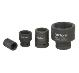 FORTUM hlavice nástrčná rázová, 3/4“, 41mm, L 57mm, CrMoV, FORTUM (4703041)
