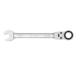FORTUM klíč ráčnový očkoplochý s kloubem, 12mm, L 174mm, CrV/S2, FORTUM (4720212)