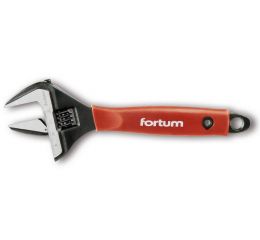 FORTUM klíč nastavitelný instalatérský, 8“/210mm, 0-38mm (M2-M24), 61CrV5, FORTUM (4775008)