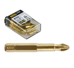 KITO hroty, sada 10ks, PH 1x50mm, S2/TiN, KITO (4821111)
