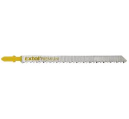 EXTOL plátky do přím.pily 5ks, 126x40mm, úchyt BOSCH, HCS, EXTOL PREMIUM (8805012)