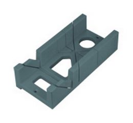 EXTOL přípravek na řezání úhlů plastový, 300x140x70mm, úhely řezu 45° a 90°, EXTOL PREMIUM (8812290)
