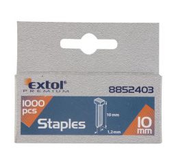 EXTOL hřebíky, 1000ks, 10mm, 2,0x0,52x1,2mm, EXTOL PREMIUM (8852403)